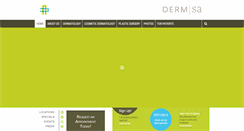 Desktop Screenshot of dermsa.com